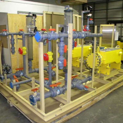 chemical feed systems for water treatment