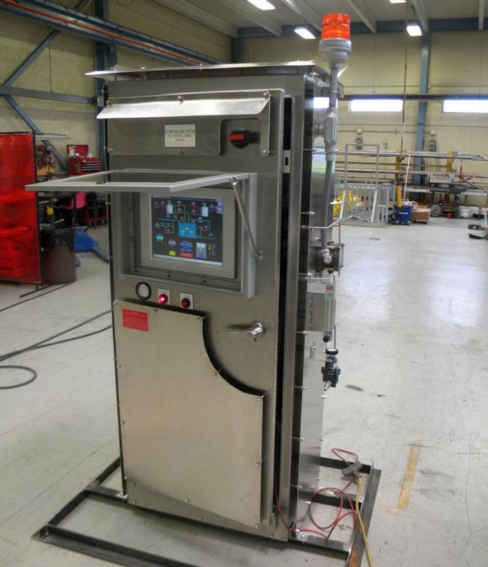 PLC with HMI touch screen